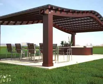 TerraceArtist pergola NEILSON 9x4 méteres